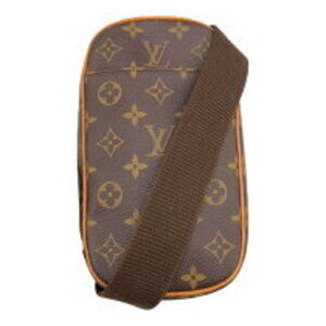 Louis Vuitton Pochette Ganjou Brown Monogram Body Bag